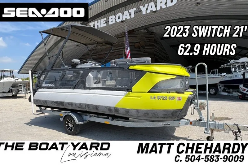 The Image of 2023 Seadoo Switch 21 boat at The Boat Yard, Louisiana, 62.9 hours used. - 1