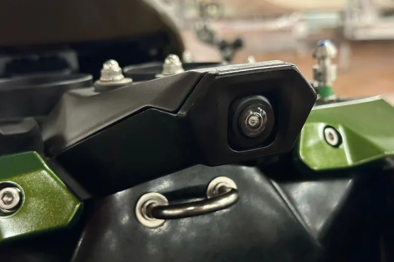 Slide: The Image of Close-up of 2025 Kawasaki JET SKI ULTRA 160 LX camera detail. - 17