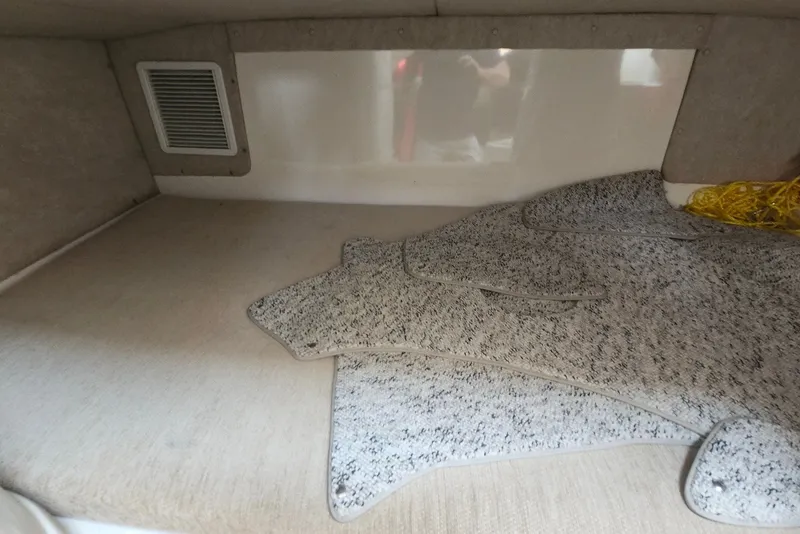 Slide: The Image of Interior cabin of 2005 Seaswirl Striper 2901 Walkaround O/B with carpeted flooring. - 22