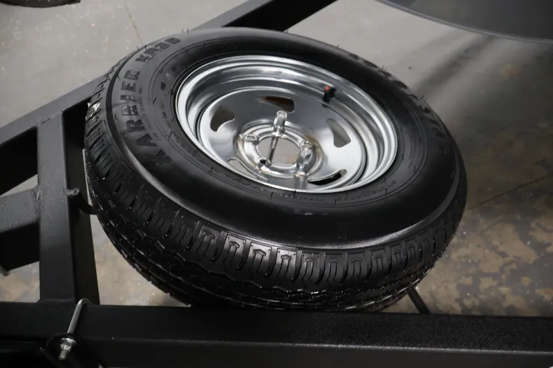 Slide: The Image of Trailer tire on Tracker Pro Guide V-175 WT, 2025 model. - 50