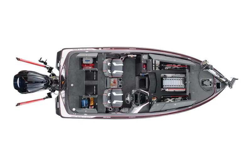 Slide: The Image of Manufacturer Provided Image: 2018 Skeeter FX 20 Limited Edition fishing boat, top view. - 15