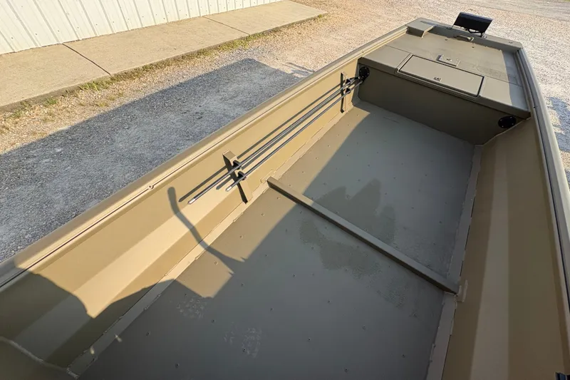 Slide: The Image of Interior view of 2026 Gator Tail 1748 GATOR boat, showcasing spacious layout. - 8