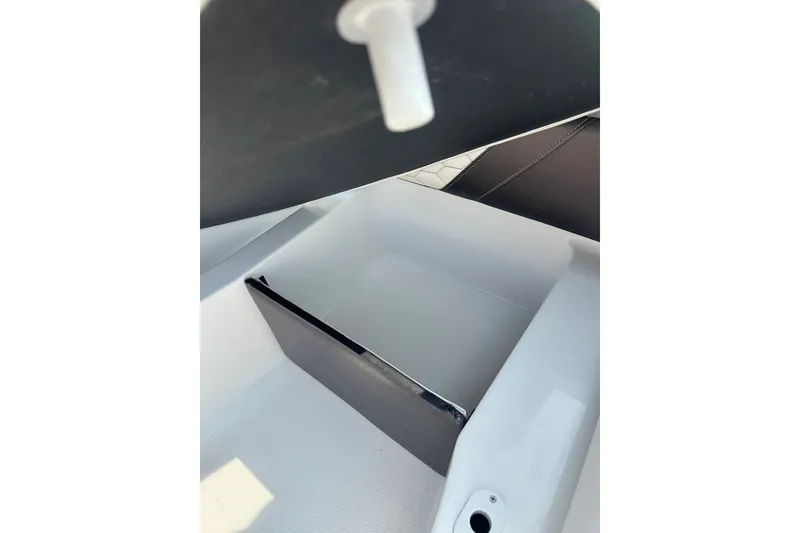 Slide: The Image of 2023 Hurricane SunDeck Sport 192 RL OB boat storage compartment detail. - 25