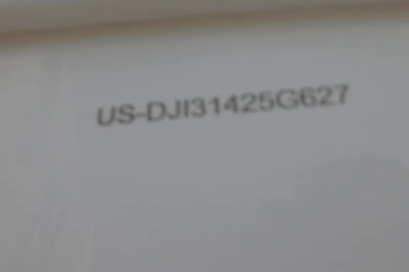 Slide: The Image of Hull identification number on 2026 Regulator 31 boat, US-DJI31425G627. - 53