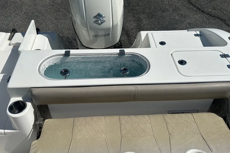 Slide: The Image of 2021 Sea Pro 219 Center Console boat with Suzuki 200 engine and livewell. - 17