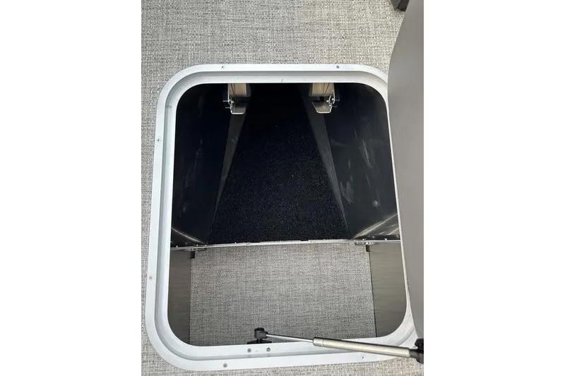 Slide: The Image of Storage compartment in 2026 Flamingo Rove 24' RV, featuring a sleek, modern design. - 22