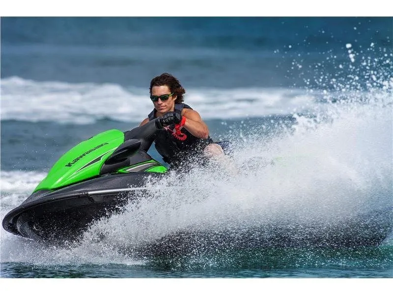 Slide: The Image of 2015 Kawasaki Jet Ski® STX®-15F in action on the water. - 7