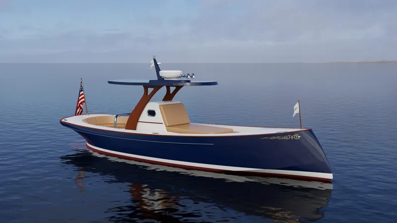 The Image of 2019 Custom Carolina M30 Moores Yachts on calm water - 1