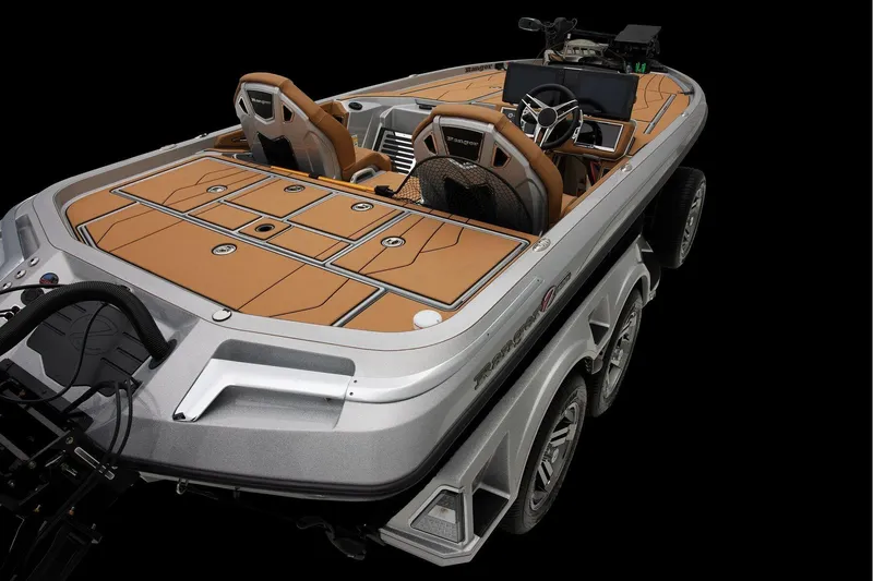 Slide: The Image of Manufacturer Provided Image: 2026 Ranger Z520R Ultra boat interior with advanced dashboard and seating. - 51