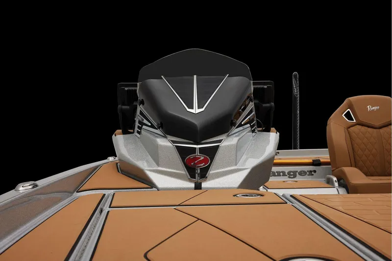 Slide: The Image of Manufacturer Provided Image: 2026 Ranger Z520R Ultra boat with sleek design and luxurious seating. - 26