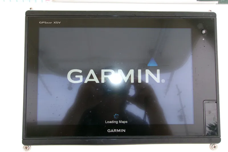Slide: The Image of Garmin GPSMAP XSV screen on 2010 Robalo R240 Center Console boat. - 5
