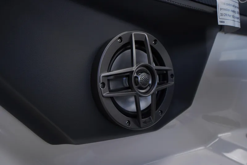 Slide: The Image of Speaker detail on 2026 Chaparral SSX 4 boat interior. - 51