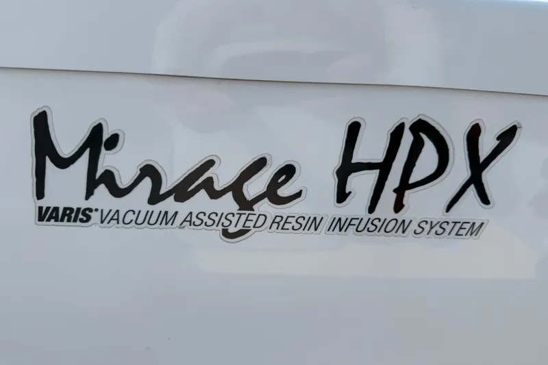 Slide: The Image of 2020 Maverick 18 HPX-V Mirage HPX VARIS logo on white surface. - 30