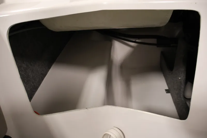 Slide: The Image of Interior storage compartment of a 2017 Four Winns H190 boat. - 42