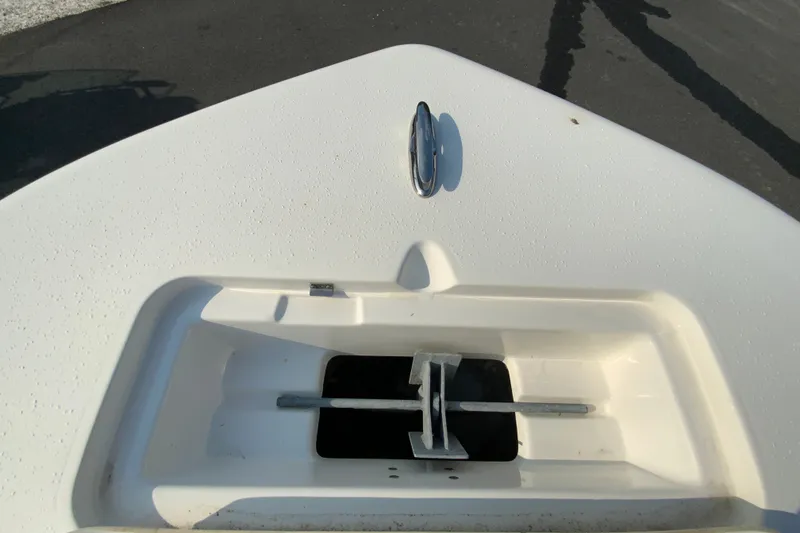 Slide: The Image of Bow anchor compartment of 2015 Tidewater 230 CC Adventure boat. - 22