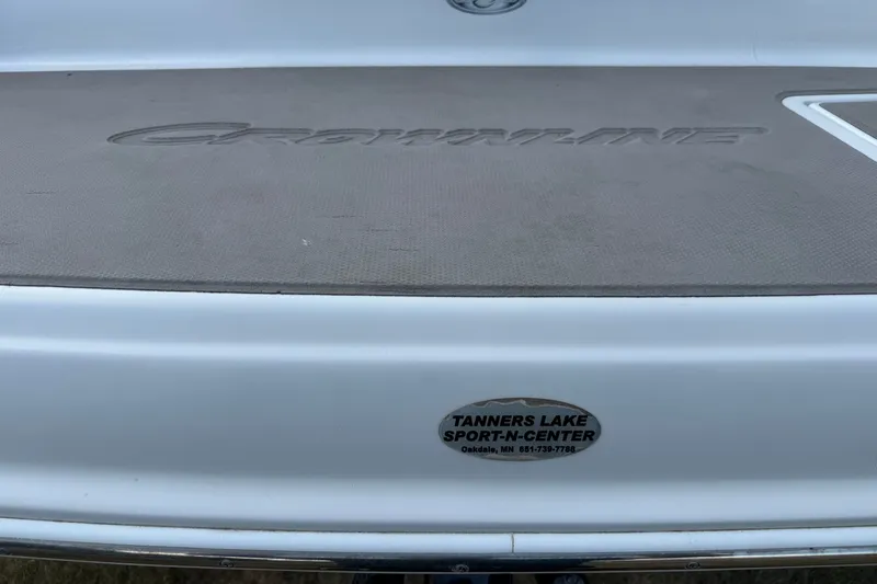 Slide: The Image of 2013 Crownline 21 SS boat with Tanners Lake Sport-N-Center sticker. - 4