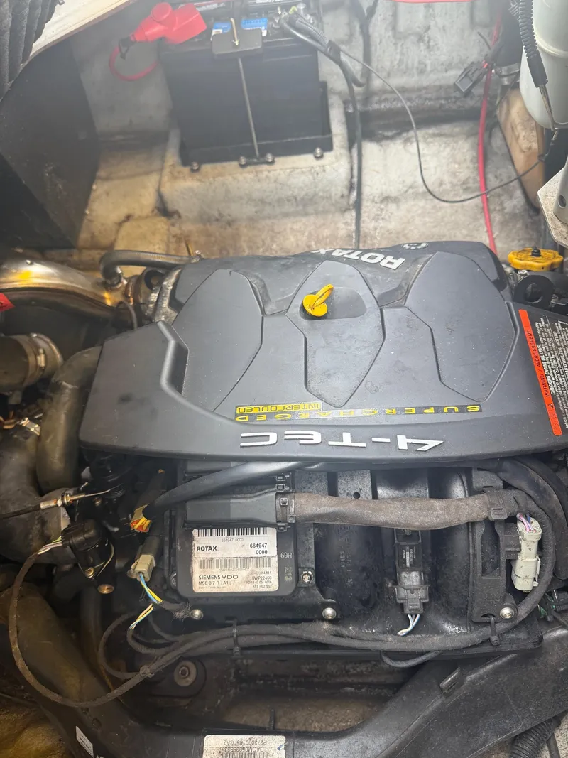 Slide: The Image of Engine of a 2006 Sea-Doo Sportster SCIC boat. - 7