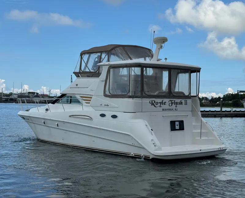 Slide: The Image of Sea Ray 420 Aft Cabin 2000 - 3