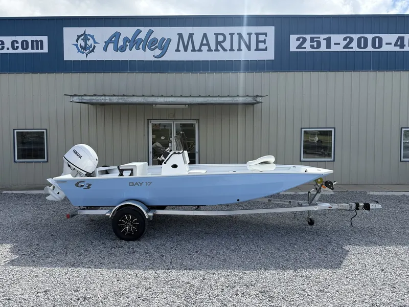 The Image of G3 Bay 17 BAY-F70 WHITE -ALUM TRAILER 2027 - 1