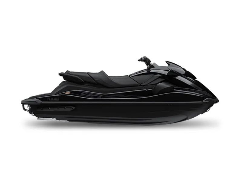 The Image of A black 2026 Yamaha WaveRunner GP SVHO™ with Audio, shown from the side. - 0