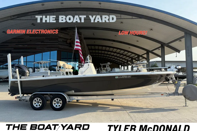 The Image of 2018 NauticStar 244 XTS boat at The Boat Yard with Garmin electronics. - 1