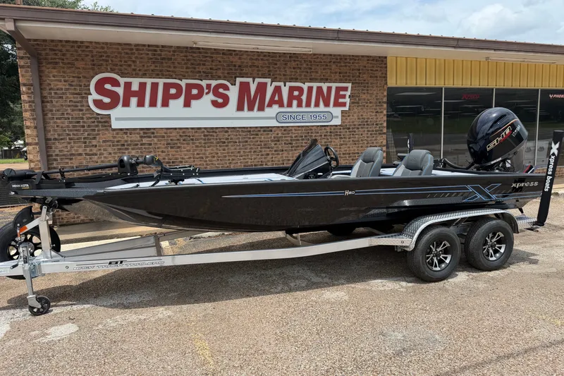 The Image of 2027 Xpress H20C Crappie boat on trailer at Shipp's Marine dealership. - 0