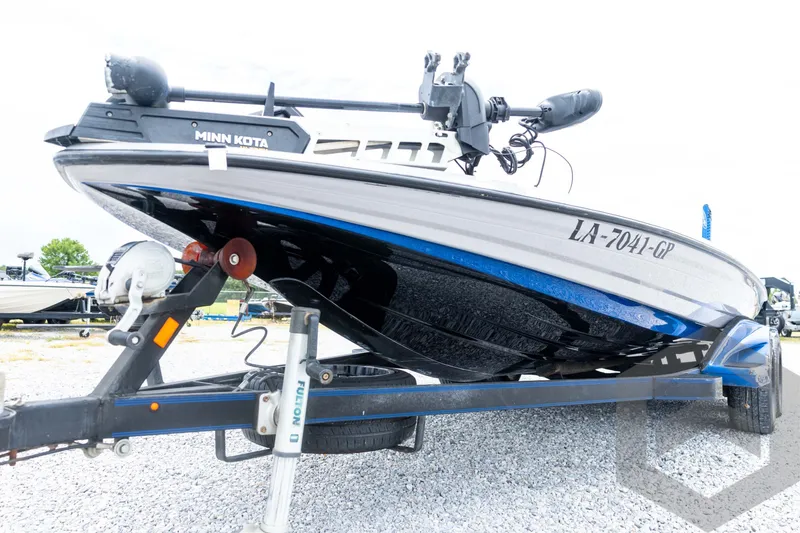 Slide: The Image of 2020 Skeeter FXR20 Limited boat on trailer, featuring Minn Kota motor. - 13