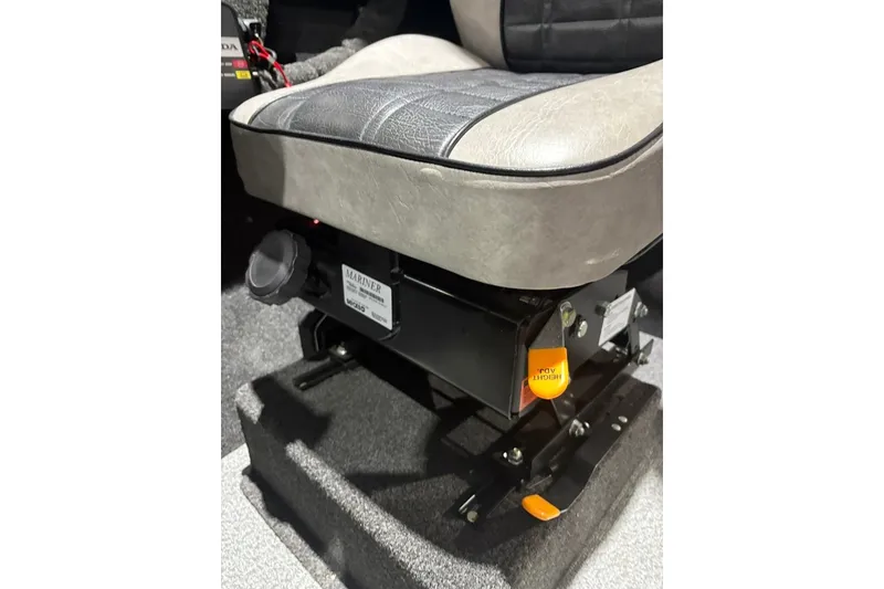 Slide: The Image of Boat seat adjustment mechanism in a 2013 Northwest Boats 228 Lightning Outboard. - 20