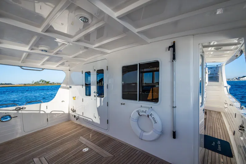 Slide: The Image of Port side aft deck and full boarding door - 7