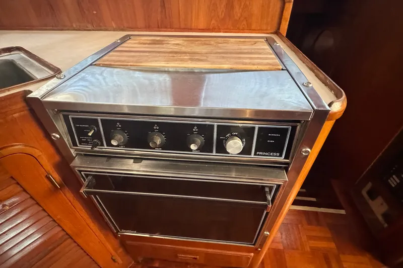 Slide: The Image of Galley Cooktop - 36