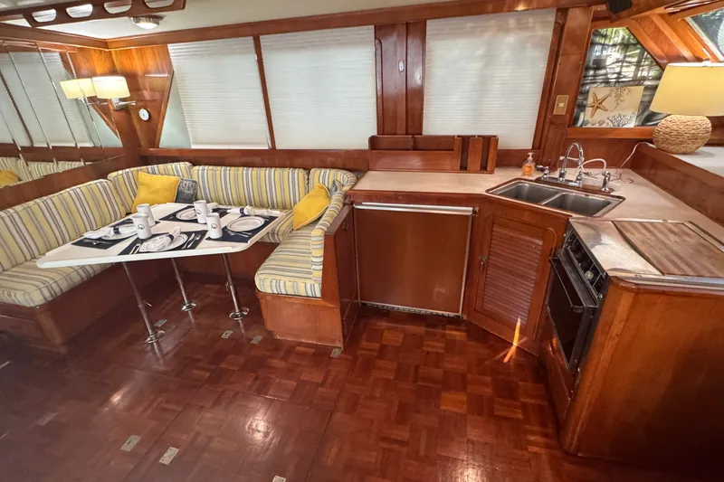 Slide: The Image of Dinette and Galley Looking Port - 32
