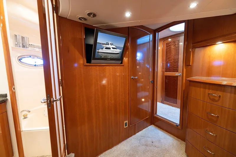 Slide: The Image of Entertainment center in the master stateroom - 41