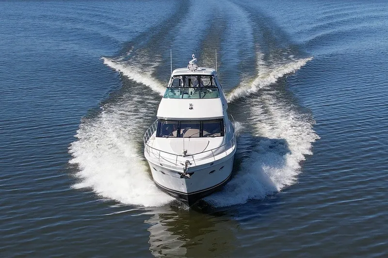 Slide: The Image of 2005 Carver 56 Voyager underway - 77