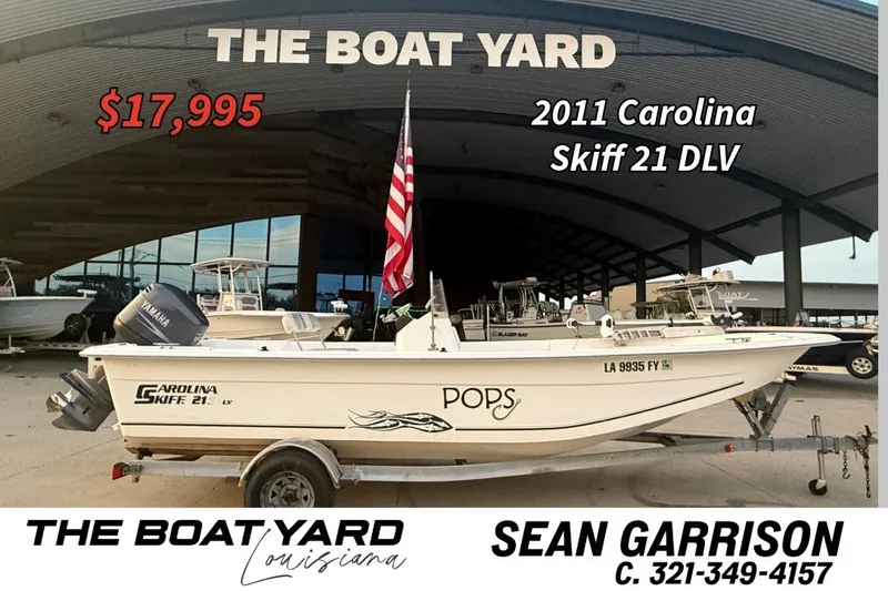 The Image of 2011 Carolina Skiff 218 DLV boat for sale at The Boat Yard, priced at $17,995. - 0