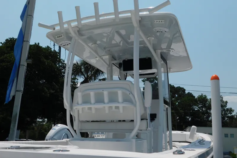 Slide: The Image of 2026 Pair Customs 24 Center Console DV Offshore boat, featuring sleek design and advanced features. - 12