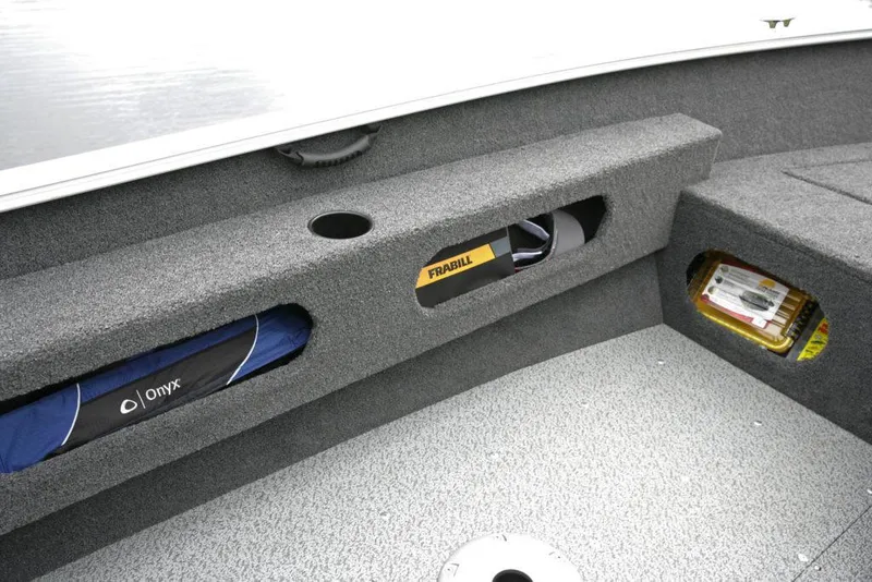 Slide: The Image of Manufacturer Provided Image: 2020 Lund 1675 Adventure SS boat interior storage compartments. - 23