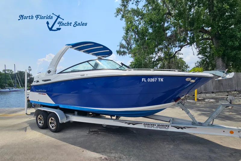 The Image of 2022 Monterey 255SS Super Sport boat on trailer at North Florida Yacht Sales. - 0