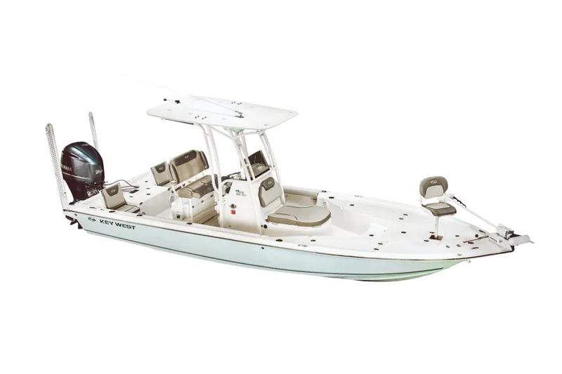 Slide: The Image of Manufacturer Provided Image: Key West 250 Bay Reef 2026, modern fishing boat design. - 35