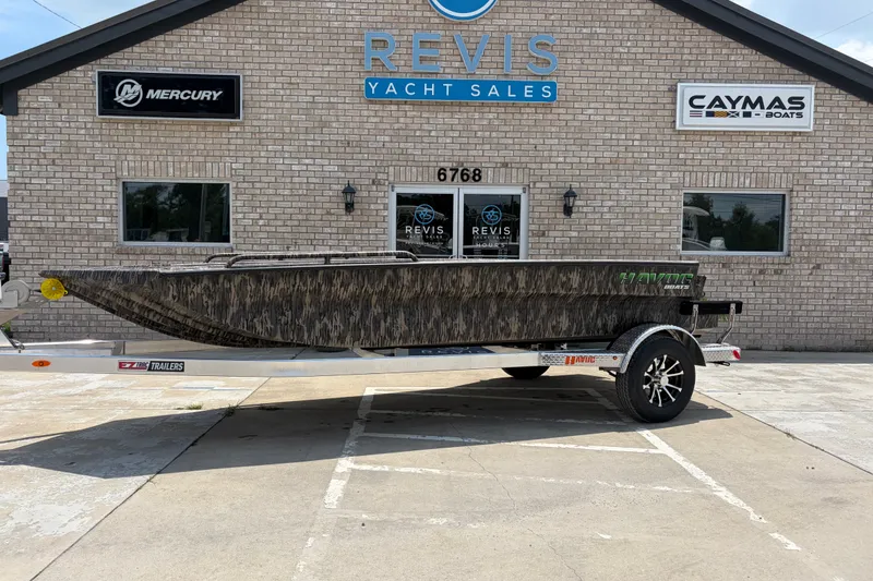 The Image of 2026 Havoc 1756 DBST boat on trailer at Revis Yacht Sales. - 1