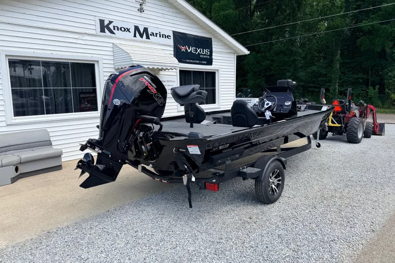 Slide: The Image of 2027 Crestliner XF 189 boat with Mercury engine at Knox Marine dealership. - 3