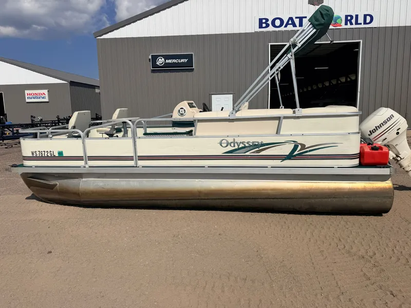 Slide: The Image of Odyssey 1903 Fish & Cruise & 40HP Johnson 4Stroke 2003 - 50