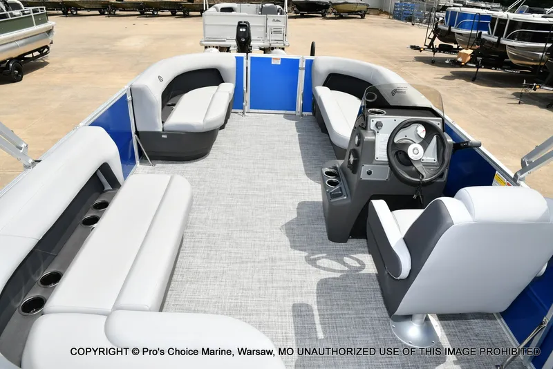 Slide: The Image of Sun Tracker Party Barge 16 DLX 2027 - 28