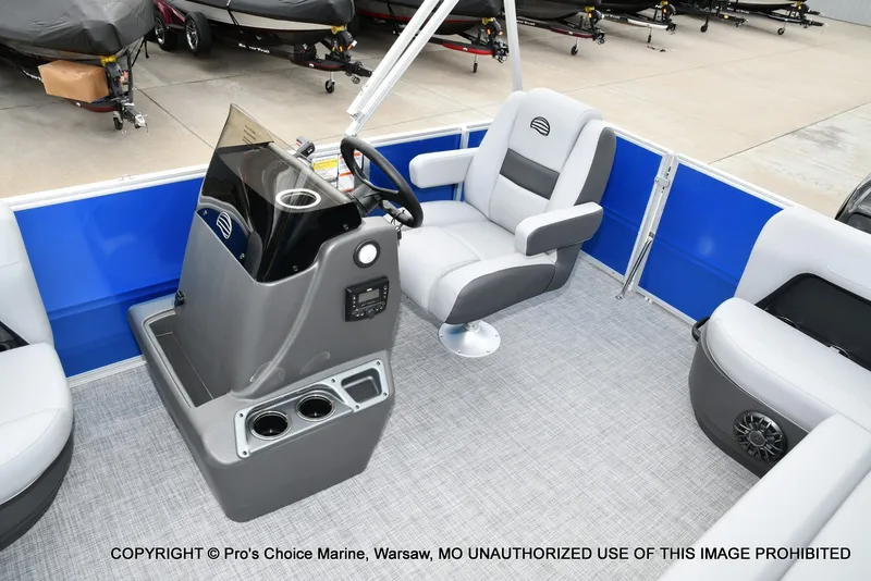 Slide: The Image of Sun Tracker Party Barge 16 DLX 2027 - 18