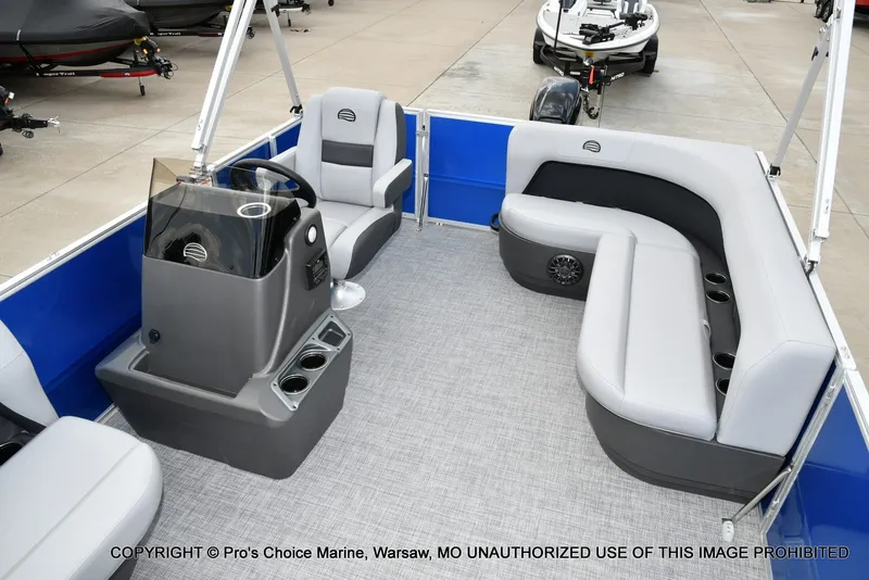 Slide: The Image of Sun Tracker Party Barge 16 DLX 2027 - 17