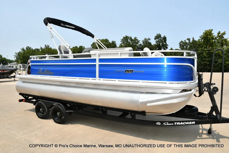 Slide: The Image of Sun Tracker Fishin' Barge 20 DLX 2027 - 68