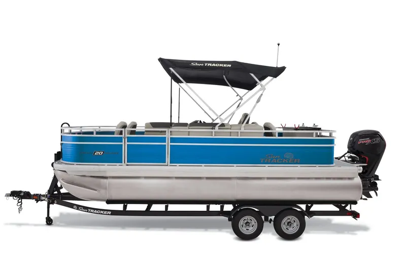 Slide: The Image of Sun Tracker Fishin' Barge 20 DLX 2026 - 28