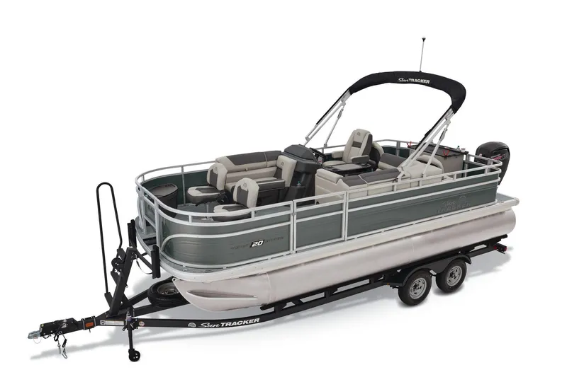 Slide: The Image of Sun Tracker Fishin' Barge 20 DLX 2026 - 21
