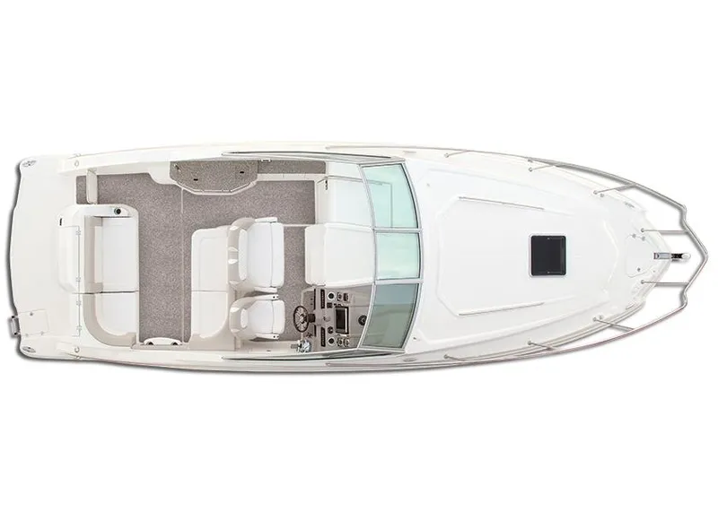 Slide: The Image of Manufacturer Provided Image: Top view of 2015 Chaparral 310 Signature boat layout. - 38