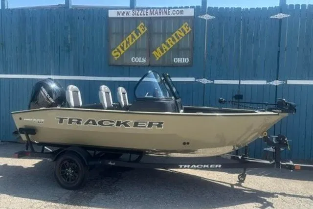 The Image of 2027 Tracker Pro Guide V-16 WT boat on trailer at Sizzle Marine, Ohio. - 0