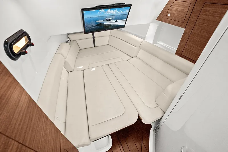 Slide: The Image of Cabin opposing seating converted to berth - 37